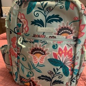 Large Vera Bradley Flower Backpack